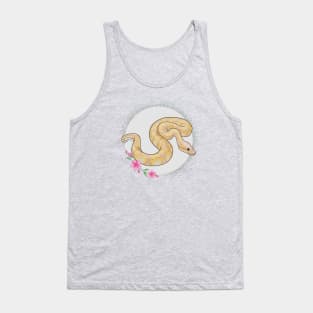 Banana Ball Python Floral Theme Tank Top